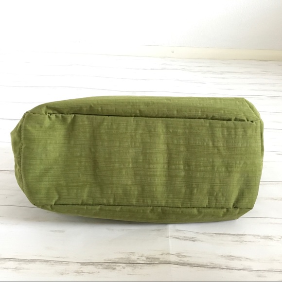 Kipling | green medium size shoulder tote bag - Picture 6 of 8